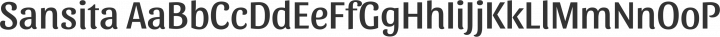 Sansita Regular free font