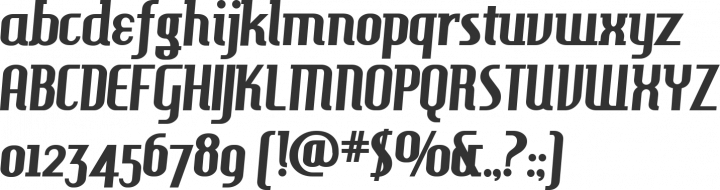 HamburgerHeaven Font Specimen