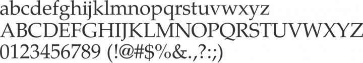 TeX Gyre Pagella Font Specimen