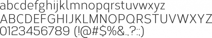 Corbert Condensed Font Specimen