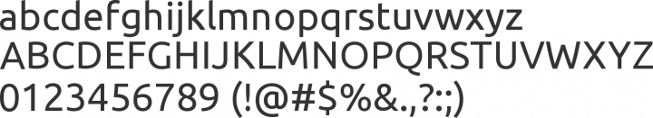 Ubuntu Font Specimen