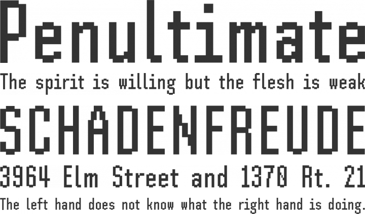 SH Pinscher Font Phrases
