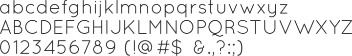 Quicksand Font Specimen