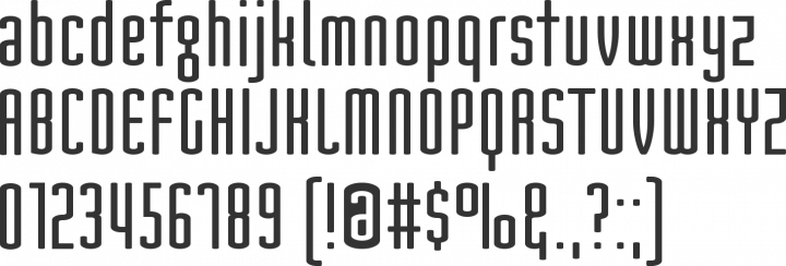 Nord Font Specimen