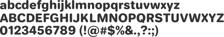 Jellee Font Specimen