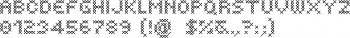 Costura Font Specimen