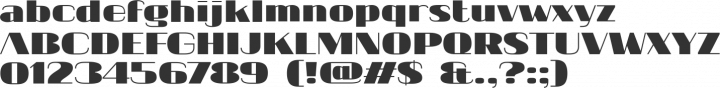 20db Font Specimen