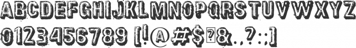 District Font Specimen