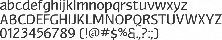 Myndraine Font Specimen