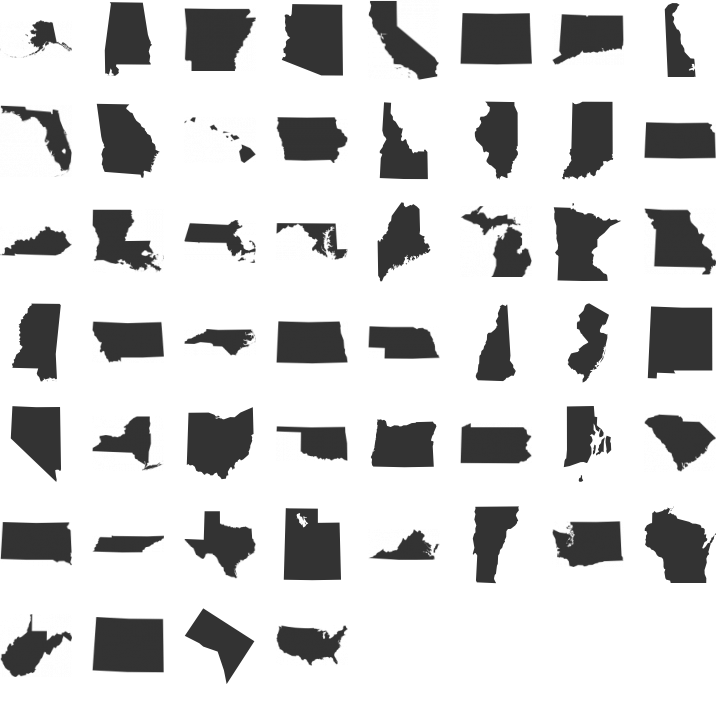 StateFace Dingbat Font Specimen