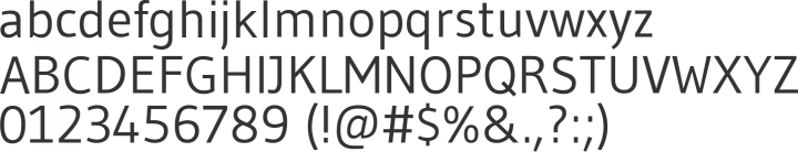 Gudea Font Specimen