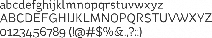 St Ryde Font Specimen
