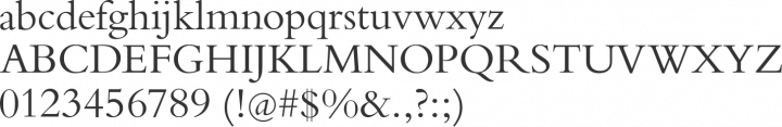 Borgia Pro Font Specimen