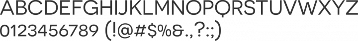 Novecento wide Font Specimen
