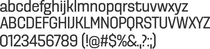 Dezen Pro Font Specimen