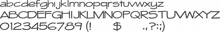 Whitehall Font Specimen
