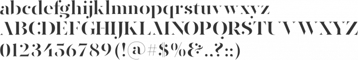 This Font Specimen
