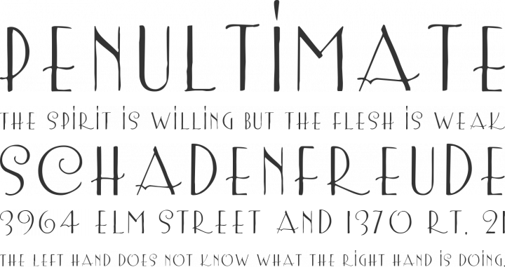LemonChicken Font Phrases