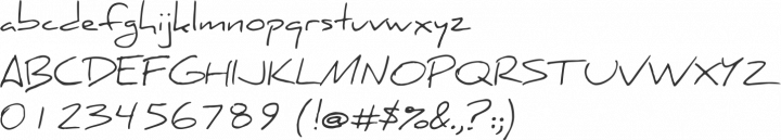 Daniel Font Specimen
