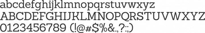 Sanchez Font Specimen