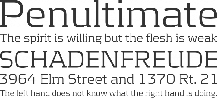 Kontrapunkt Font Phrases
