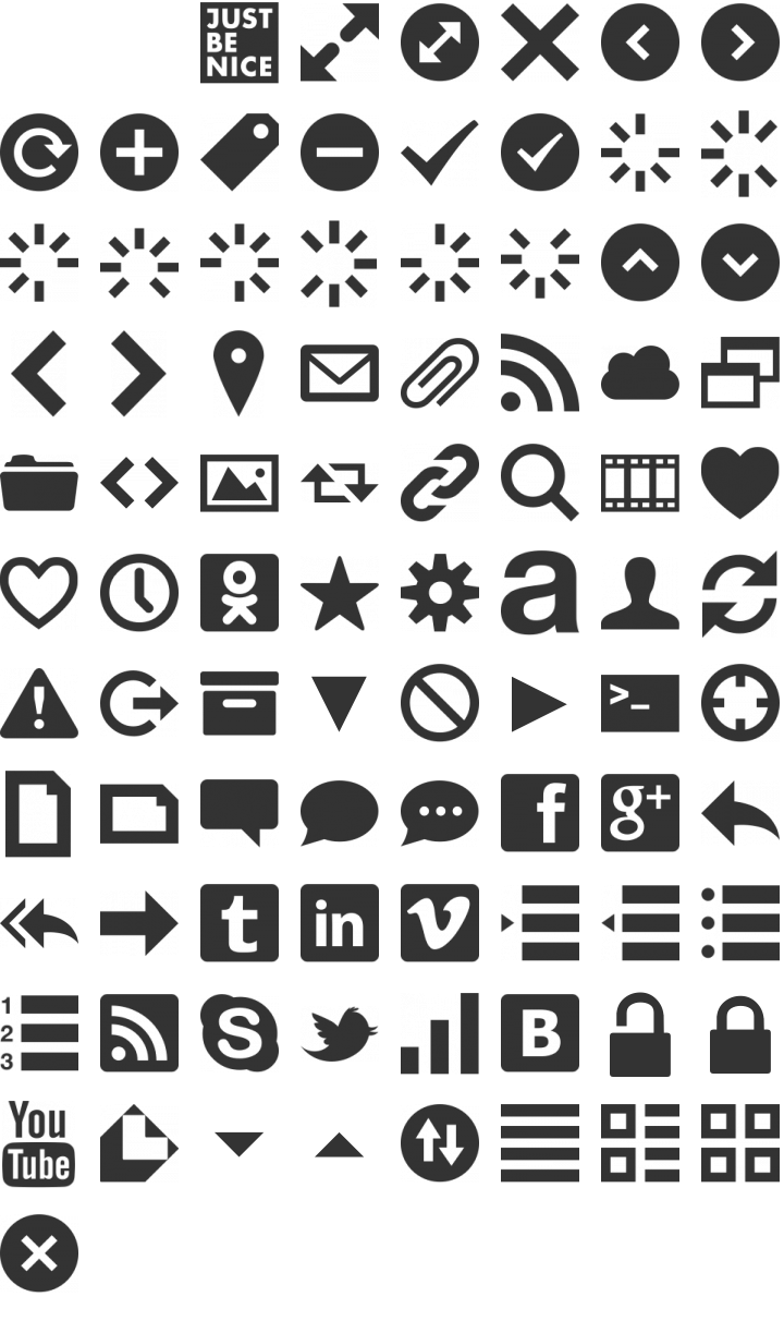 images alphabet symbol Studio Symbols Just Be Nice Squirrel Font Web » Free Font by