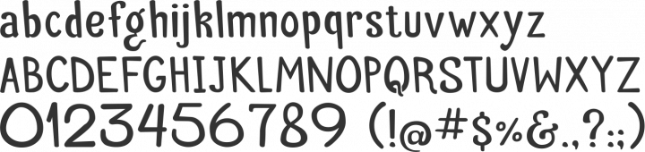 Palitoon Font Specimen