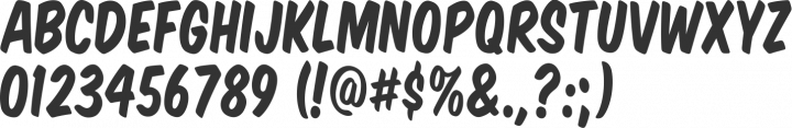 Komika Title Font Specimen