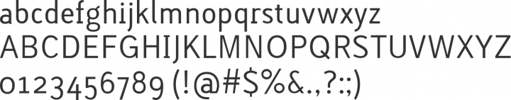 Lacuna Regular Font Specimen