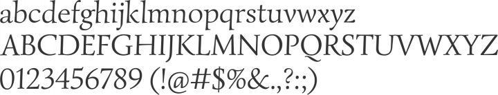 Simonetta Font Specimen