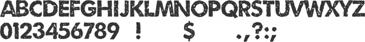 Umbrage Font Specimen