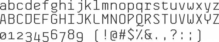 Skyhook Mono Font Specimen