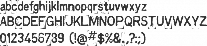 Kingthings Printingkit Font Specimen