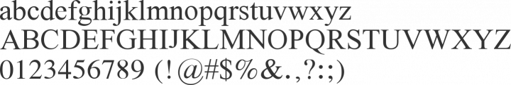 Galatia SIL Font Specimen