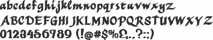 MothproofScript Font Specimen