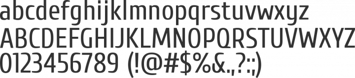 Cuprum Font Specimen
