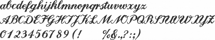 Landliebe Font Specimen