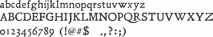 Leander Font Specimen