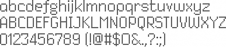 Dited Font Specimen