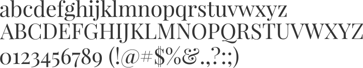 Playfair Display Font Free by Claus Eggers Sørensen » Font Squirrel