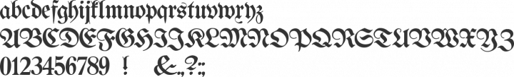 Proclamate Light Font Specimen