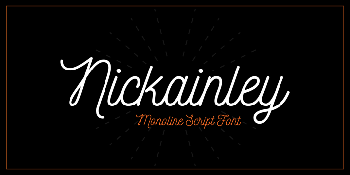 Nickainley Font Free by Seniors Studio » Font Squirrel